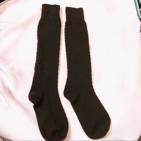 High Socks Black Cute Japanese Style - Picture 4 of 4